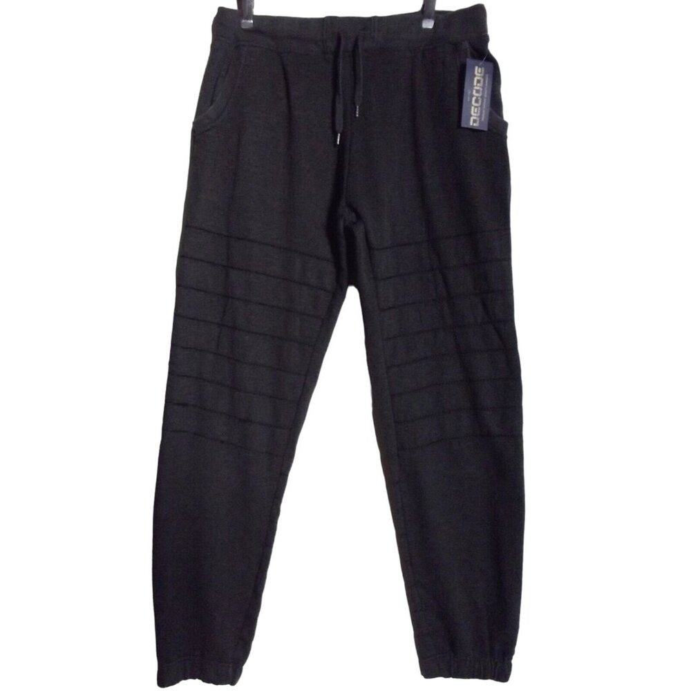 Decide Pants Mens XL Solid Gray Jogger Sweat x-large